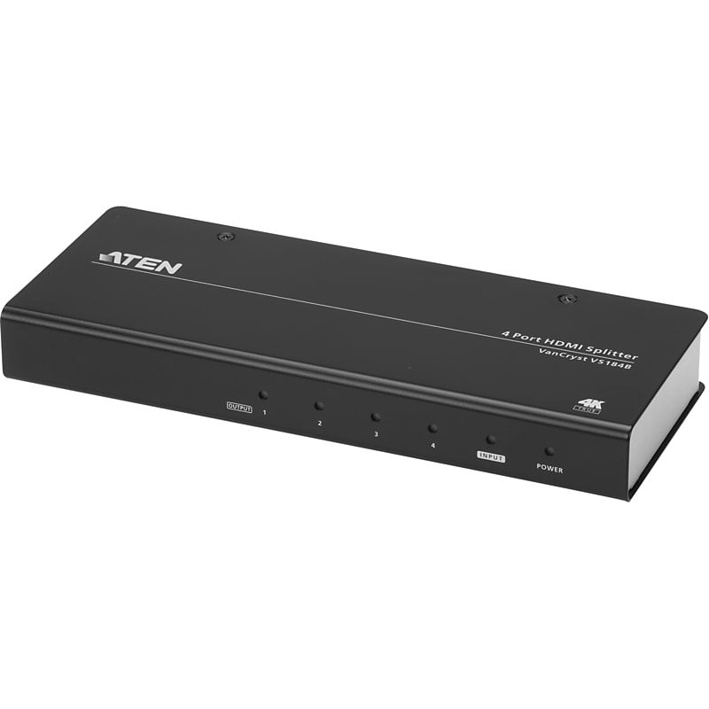 ATEN HDMI Splitter 4-Port True 4K (VS184B) image 1