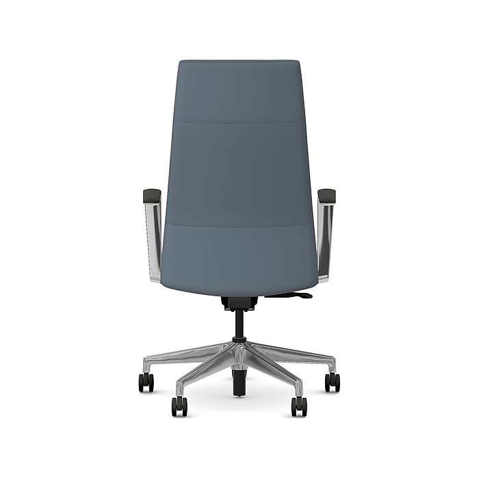 HON Cofi Fabric Swivel Executive Chair, Nimbus/Polished