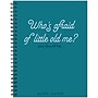 2025-2026 Willow Creek Who's Afraid 6.5" x 8.5" Academic Year Weekly & Monthly Planner, Blue (54864)~#|#~67C6AE2D-6BD2-4CA9-A3A1DA742FCE7C54_sc7