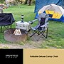 Arrowhead Outdoor Quad 6-Can Armrest Outdoor Chair, Granite Gray (TSRTKKS0316U)~#|#~67C8782C-DACB-42AF-BC44A0D35A264844_sc7
