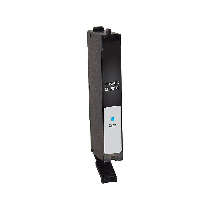 Clover Imaging Group Remanufactured Cyan High Yield Ink Cartridge Replacement for Canon CLI-281XL (2034C001) image 1