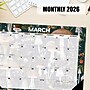 2026 Willow Creek Woodland Mushroom 17" x 12" Monthly Desk Pad Calendar (57186)~#|#~67CA7027-DA0B-4541-8989A1A4F0374609_sc7