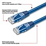 Staples TECH 50' Cat-6 Ethernet Cable, Male to Male, Blue (ST62450)~#|#~67CACDE7-5984-468A-854CBADEB3C87725_sc7