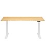 FlexiSpot E7COMMERCIAL 72''W Electric Adjustable Bamboo Standing Desk, Bamboo/White (E7WCOMCR7230LBZB)~#|#~67CBEAA0-F9A8-42AD-8FEACC8FBB61B426_sc7