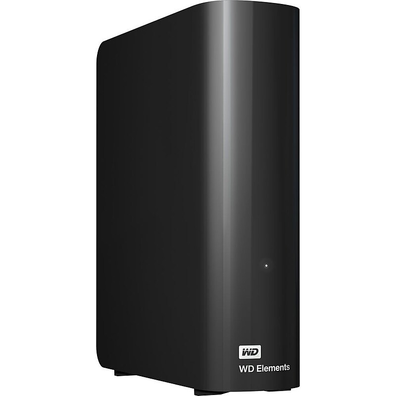 WD Elements 20TB External USB 3.0 Hard Drive, Black (WDBWLG0200HBK-NESN) image 1