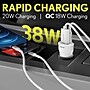 Overtime 38W Car Charger and 6-Foot USB-C to USB-C Cable Bundle, White (OTC2PD6TC)~#|#~67D0C5A5-9B30-44F4-876FC63AFE6341C6_sc7