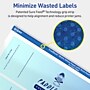 Avery TrueBlock Laser/Inkjet Rectangle Multipurpose Labels, 2.25" x 7.75", White, 200/Box (94244)~#|#~67D7472C-BB77-453C-84607592B62616C4_sc7