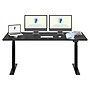 FlexiSpot E7COMMERCIAL 72''W Electric Adjustable Particle Board Standing Desk, Black(E7BCOM7230-B)~#|#~67DAF638-782A-4D3F-97B966757EBB42CB_sc7