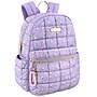 Jessica Simpson Quilted Floral Laptop Compatible Backpack, Medium, Lilac (4386STA)~#|#~67DC4929-72E1-40EE-A9625A4946614F9A_sc7
