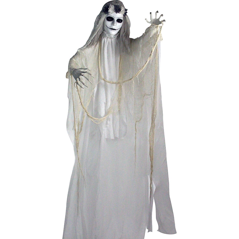 Haunted Hill Farm Life-Size Animatronic Ghost Bride (HHBRIDE-2FLSA) image 1