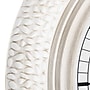 La Crosse Technology 21" Indoor/Outdoor Atomic Analog White-Washed Hammered Metal Wall Clock~#|#~67DCE4D5-E349-4EEC-875F91B7ED0CB4D7_sc7