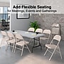 Staples® Metal Office Stacking & Folding Chair, Taupe, 4/Pack (51503)~#|#~67DD1338-FF02-4A55-B5E56FE34B45B3F8_sc7
