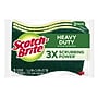 Scotch-Brite Heavy Duty Sponge with Scrubber, Green/Yellow, 3 Sponges/Pack (HD3)~#|#~67DD29A4-8C0E-44E1-B00FD90B6A959DF5_sc7