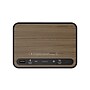 NonStop Station A 6.3" Bluetooth Alarm Clock with Qi Wireless Charging, WanlnutSand (NSA3-WFB)~#|#~67E11137-7AD9-4E1B-AF509E7116B6FDD5_sc7
