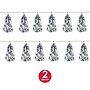 Beistle Metallic Tassel Garland Party, Black/Silver, 2/Pack (59927-BKS)~#|#~67E217F7-E46A-473B-BE6DC64D9FB3C7D4_sc7