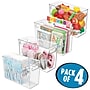 iDESIGN Pantry Organizers, Clear, 4/Set (27811M4)~#|#~67E4D9B3-DFCB-4851-901427DE78E31646_sc7