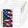 2027 TF Publishing American Flag 3.5" x 6.5"  Monthly Standard Planner, Paperboard Cover, Multicolored (27-7028)~#|#~67E62F7A-FA01-44E4-A3E483C5F0BC9DFA_sc7
