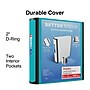 Staples Heavy Duty 2" 3-Ring Better Binder, D-Ring, Teal (ST55875-CC)~#|#~67E708D9-D7DB-45FF-95555A89EED8B03E_sc7