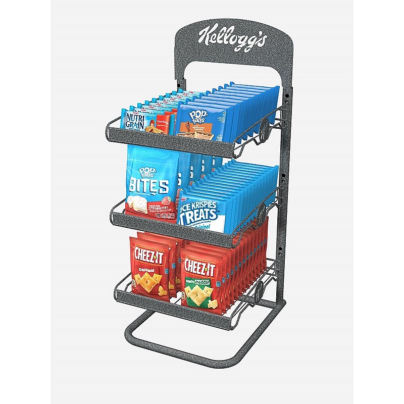 Kellogg's Breakroom Solution Snack Rack with Variety Snack Mix (KEE12021) image 1