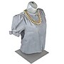 Azar Female White Plastic Bust Torso Mannequin, 12" Square Metal Base (900520-WHT)~#|#~67ECB4C8-8B80-475F-95AF1A0162C40BA5_sc7