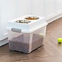 Iris 45 Quart Aitight Feeder Container with Lid, Plastic, White (585113)~#|#~67F25162-02E8-4339-BAD6C451AE0EB5F4_sc7