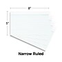Staples® Lined Index Cards, 5" x 8", White, 100 Cards/Pack (ST51016-CC)~#|#~67F66A6E-91D3-402E-A5EE36513134187B_sc7