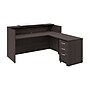 Bush Business Furniture Arrive 72"W L Shaped Reception Desk with Counter and Mobile File Cabinet, Storm Gray (ARV010SG)~#|#~67F92AAA-15F0-4585-83F5C7D3AE5CF601_sc7