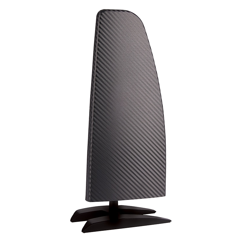 RCA Standing Amplified Indoor HDTV Multi-Directional 55-Mile Range Antenna, Black (ANTD2E) image 1