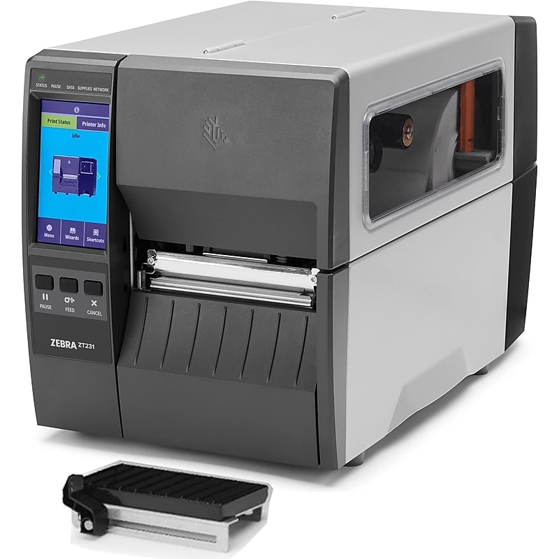 Zebra ZT231 Label Printer Thermal Printer, Gray (ZT23142-D01000FZ) image 1