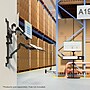 Mount-It! Adjustable Counterbalance Laptop Arm for 16" Laptops, Black (MI-1765LT)~#|#~680195EB-E16D-4EB6-9D146E7221968AB6_sc7