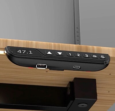 VersaDesk Foundry Bench 60"W Electric Adjustable Standing Desk - Thumbnail 4