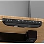 VersaDesk Foundry Bench 60"W Electric Rectangular Adjustable Standing Desk, Bamboo/Black (FB6030-BNB-APP)~#|#~68040A60-F3AE-4526-AFBDC29A6C6B476E_sc7