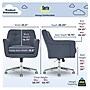Serta Style Ashland Fabric Swivel Computer and Desk Chair, Blue (47140A)~#|#~6808D2C7-6D3F-40A2-8F975F136D9C907C_sc7