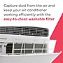 Frigidaire 230-Volt 18800 BTU Window Air Conditioner with Remote, White (FHWH184WB2)~#|#~6809D111-FDA2-4CCC-8B5A8D3C88D01A3D_sc7