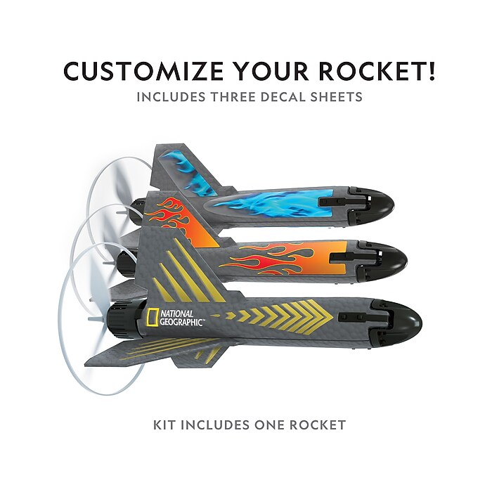 National Geographic Power Rocket Kit, 2/Box (RTNGMORKT) | Staples