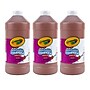 Crayola Artista II Washable Tempera Paint, Brown, 32 oz., 3/Bundle (BIN543132007-3)~#|#~68185B9E-5E61-4D85-B5A5B94F9838850C_sc7