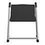 Cosco Folding Step Stool, 1-Step, 200 lb Capacity, 9.9" Working Height, Platinum/Black (11014PBL1E)~#|#~681C3601-0EB1-4A8E-9D4E607FB07E4AA7_sc7