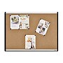 Staples Durable Cork Bulletin Board, Black/Silver Frame, 2' x 1.5' (ST52490-US)~#|#~681FFCDB-18B7-4E93-9675D4A62DCC192B_sc7