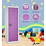 AdirOffice 48" Single Tier Purple Storage Locker (629-01-PUR)~#|#~68239283-3B64-4567-87590D96AAA9FC3C_sc7