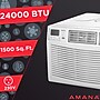 Amana 230-Volt 24,000 BTU Window Air Conditioner with Remote, White (AMAP242CW)~#|#~6826871B-47C9-4AF5-AC2274FF25E5D720_sc7