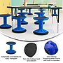 Flash Furniture Lucas Plastic Kids Wobble Stool, Blue (BFT9001F14BL)~#|#~682D749B-CE2F-470E-A4AE89E96134F617_sc7