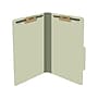 Ecom Folders Recycled Pressboard Classification Folder, 2" Expansion, Legal Size, Green, 25/Box (DV-T52-02-3GRN)~#|#~68324CD6-56E2-425E-B1C336EA49EE2E3B_sc7