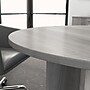 Bush Business Furniture 42W Round Conference Table with Wood Base, Platinum Gray (99TB42RPG)~#|#~68338BCC-5D7E-44BB-84387E0D8B3A6B5D_sc7