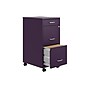 Space Solutions SOHO Organizer 3-Drawer Mobile Vertical File Cabinet, Letter Size, Lockable, Midnight Purple (25285)~#|#~68340281-4CD9-427D-983D8EEB5988CCBF_sc7