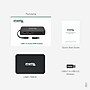Plugable USB 3.0 or USB C to HDMI Adapter Extends to 4x Monitors Windows and Mac (USBC-768H4)~#|#~683465AF-4B63-4825-8D98C6D2B631A204_sc7