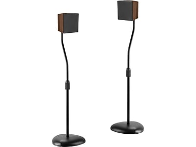 Mount-It! Height Adjustable Speaker Floor Stands