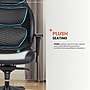 Sharper Image Algrove Comfort-X Ergonomic Swivel Executive Massage Chair, Black/Blue (60117-BLKBLU)~#|#~68476985-F18B-4A78-93D1A908D279DD11_sc7
