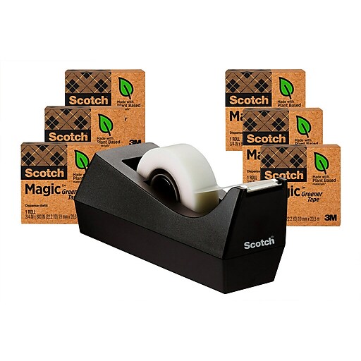 Scotch® Magic™ Invisible Tape with Dispenser, 3/4 x 8.33 yds. (105)