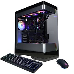 CyberPowerPC Gaming Desktop Computer, AMD Ryzen 7 9800X3D, Radeon