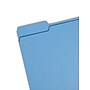 Smead File Folder, 1/3-Cut Tab, Letter Size, Blue, 100/Box (12043)~#|#~685B6CD0-7D57-4406-ADD9970846E3D0E3_sc7